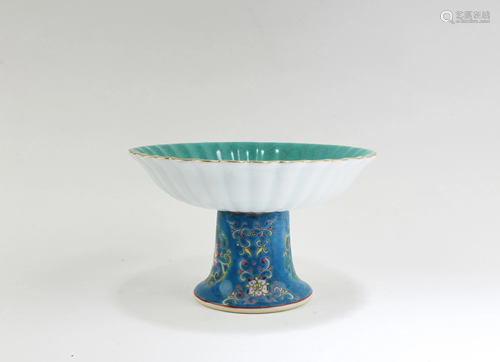 Chinese Porcelain Stem Plate