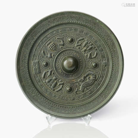 A Chinese Bronze Mirror