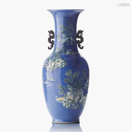 A Chinese Baluster Vase