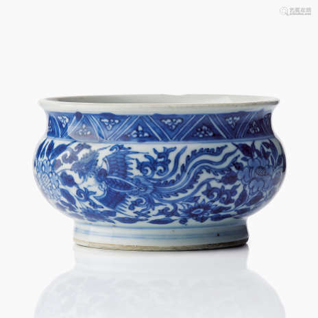 A Chinese Blue and White Miniature Bowl