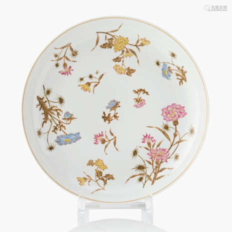 A Chinese Famille Rose Dish