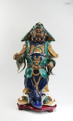 Chinese Shiwan Figurine