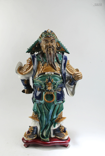 Chinese Shiwan Figurine