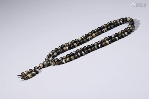 108 old sardonyx beads