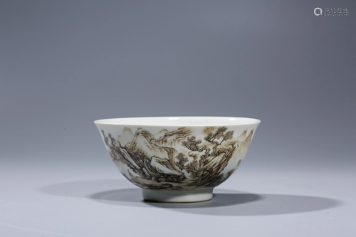 Enamel Bowl with Royal Inscription Poems