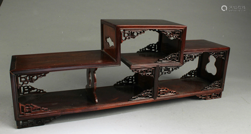 Chinese Hardwood Display Stand