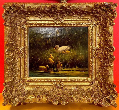 Antique Framed Oil Painting