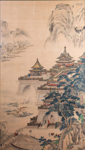 ANONYMOUS (QING DYNASTY), LANDSCAPE