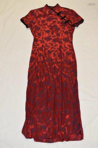 Chinese Red Women's Qipao