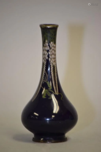 19th C. Japanese Cloisonne Vase