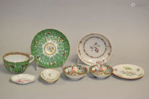 Group of 19-20th C. Chinese Porcelain Famille Rose