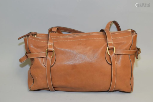Hogan Italy Leather Travel Bag