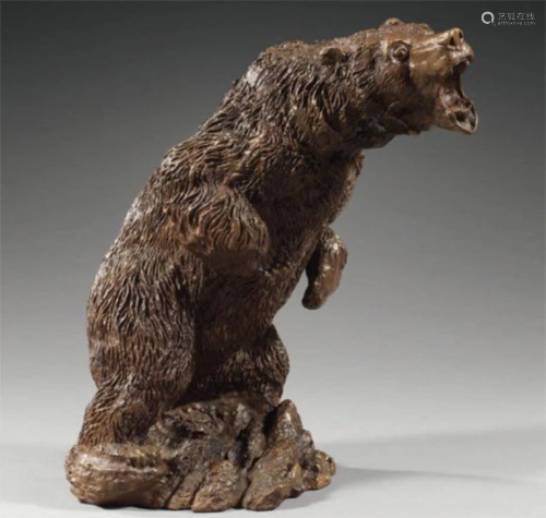 A Cast Iron Bear