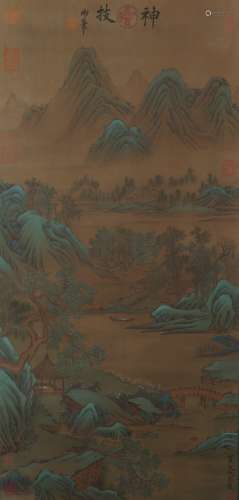 chinese qiu ying's painting