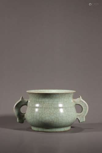 chinese longquan kiln porcelain incense burner
