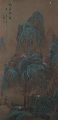 chinese weng zhengming's painting