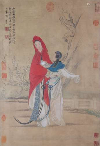 chinese tang yin's painting