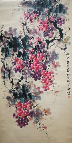 chinese lou shibai's painting