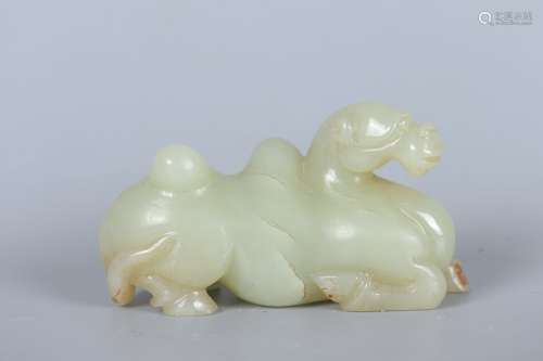 chinese jade carving camel