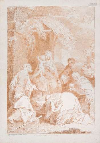 Pietro Antonio NOVELLI (Venise, 1729 - 1804)L'Adoration des ...