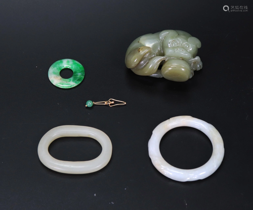 5 - Chinese Jades & Jadeite Carvings