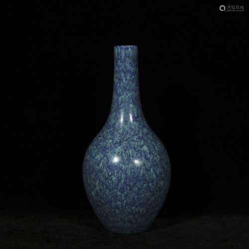 18th century lu jun glaze porcelain bottle