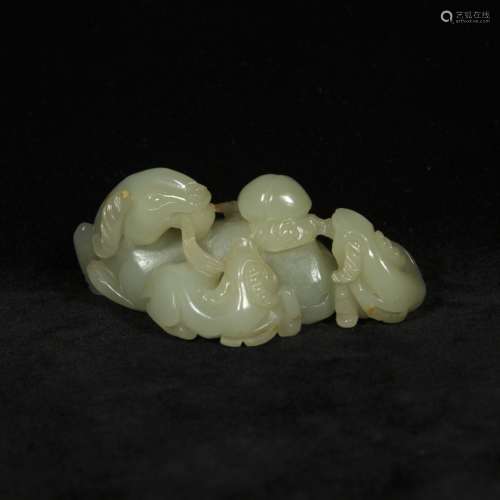 Jade carving decorative