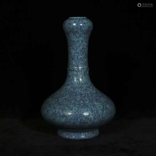 18th century lu jun glaze porcelain bottle