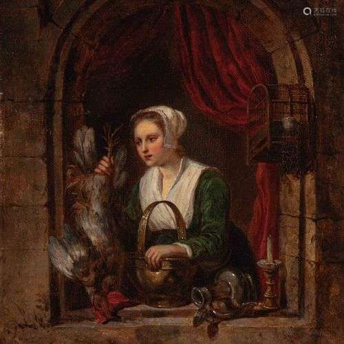 Follower of Gerard Dou (Possibly French or English, 19th cen...