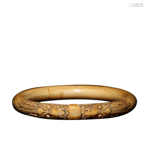 RARE MATERIAL 'DRAGON' BANGLE