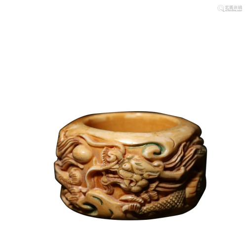 RARE MATERIAL ' DRAGON ' THUMB RING