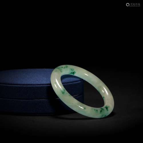 Green Jade Bracelet from Qing