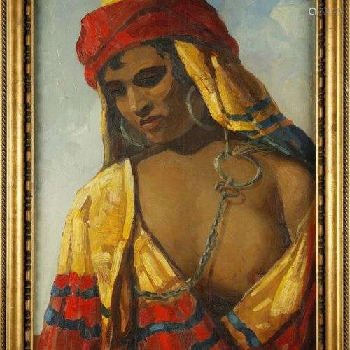 Arte Islamica Giuseppe Sorgiani (1883-1965)Portrait of an Ar...