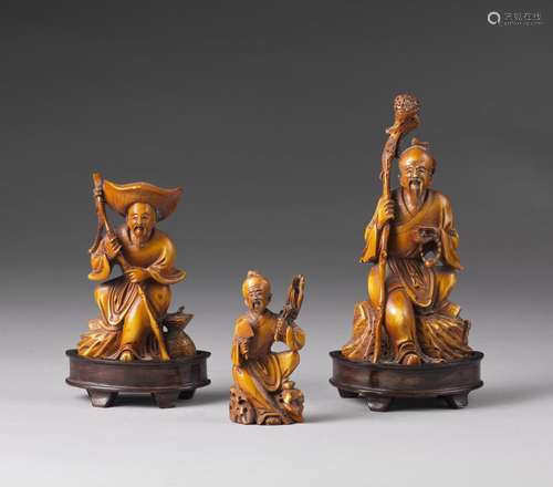 Arte Cinese A group of ivory carved figures China, early 20t...