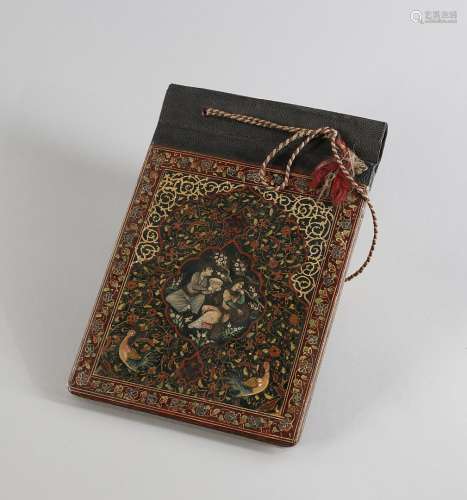 Arte Islamica A Persian album with papier machè cover Persia...