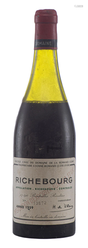 Richebourg 1959 Grand Cru, Domaine de la Romanée