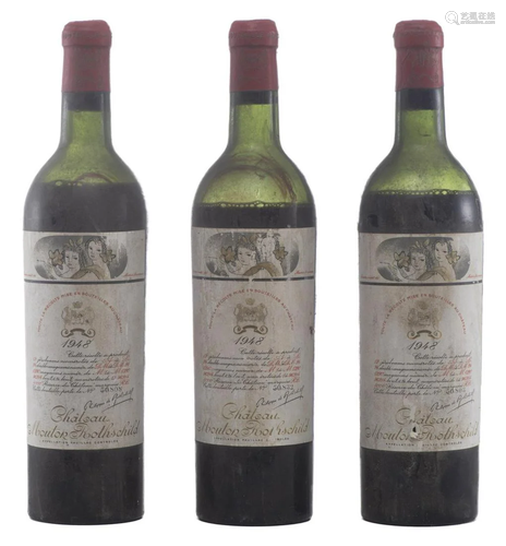 Château Mouton Rothschild, Pauillac, 1948