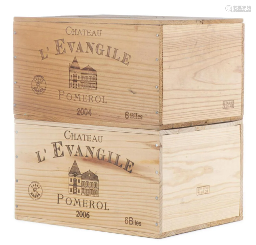 Château l'Evangile, Pomerol, 2004 & 2005