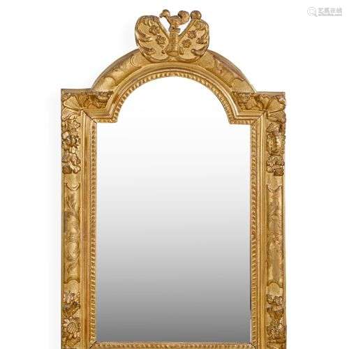 Miroir en bois doré