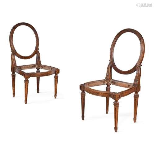 Paire de chaises