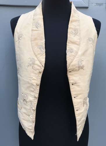 Gilet brodé, Époque romantique