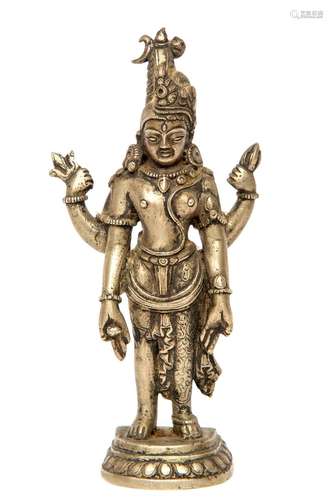 A Shiva Ardhanarishvara