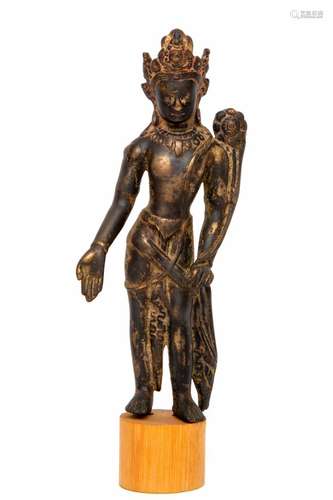 An early bronze Padmapani-Lokeshvara