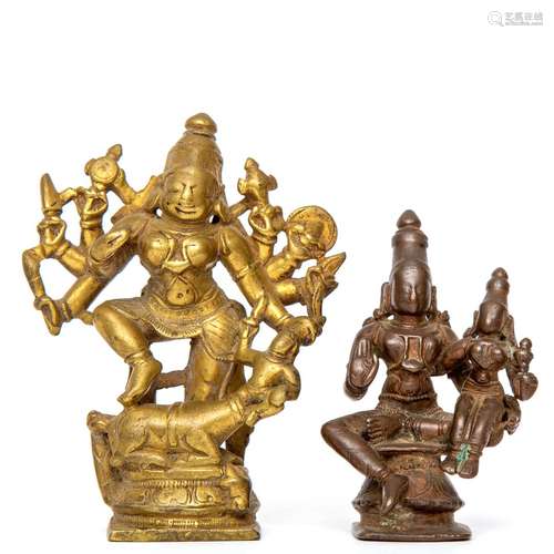 Two South Indian bronzes