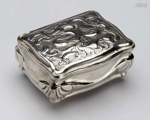 A Dutch silver snuff box, Haarlem