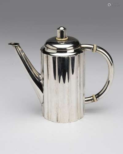 An Austrian silver mocha pot, Alexander Sturm