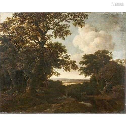 JORIS VAN DER HAGEN (Arnhem ? vers 1615-La Haye 1669)Paysage...