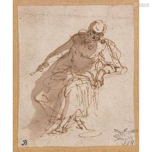 PAOLO CALIARI DIT VERONESE (1528-1588)Figure de femme assise...