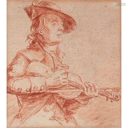 ATTRIBUÉ À LOUIS-ROLAND TRINQUESSE (1746-1800)Violoniste ten...