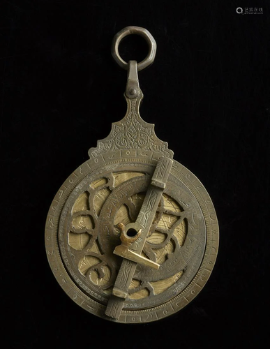 Arte Islamica A brass astrolabe Egypt or Persia, 20th